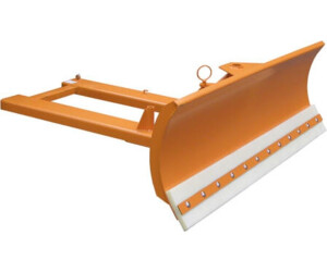 Bauer Südlohn Forklift snow shovel with PU scraper blade blade width 2,100 mm