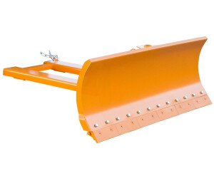 Bauer Südlohn Forklift snow shovel with spring folding shares, blade width 1,800 mm