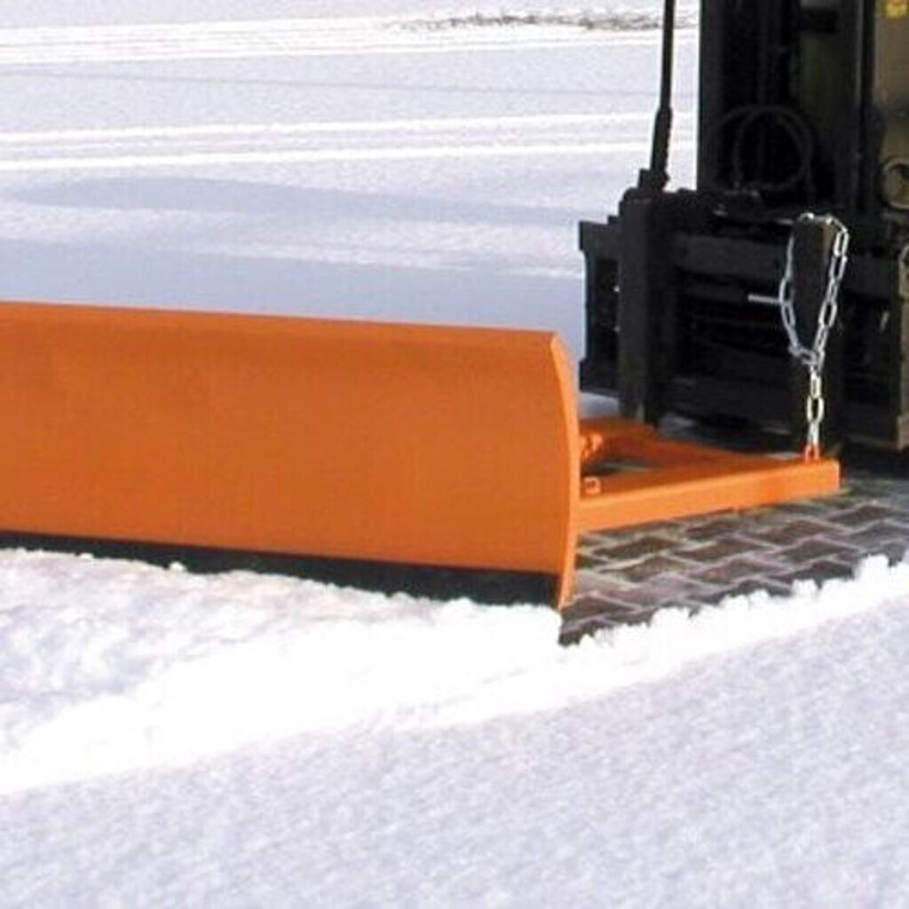 Bauer Bauer Südlohn Stapler-Schneeschieber mit Stahlschürfleiste Schildbreite 2.100 mm - detail view