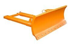 Bauer Bauer Südlohn Stapler-Schneeschieber mit Stahlschürfleiste Schildbreite 1.800 mm - side view