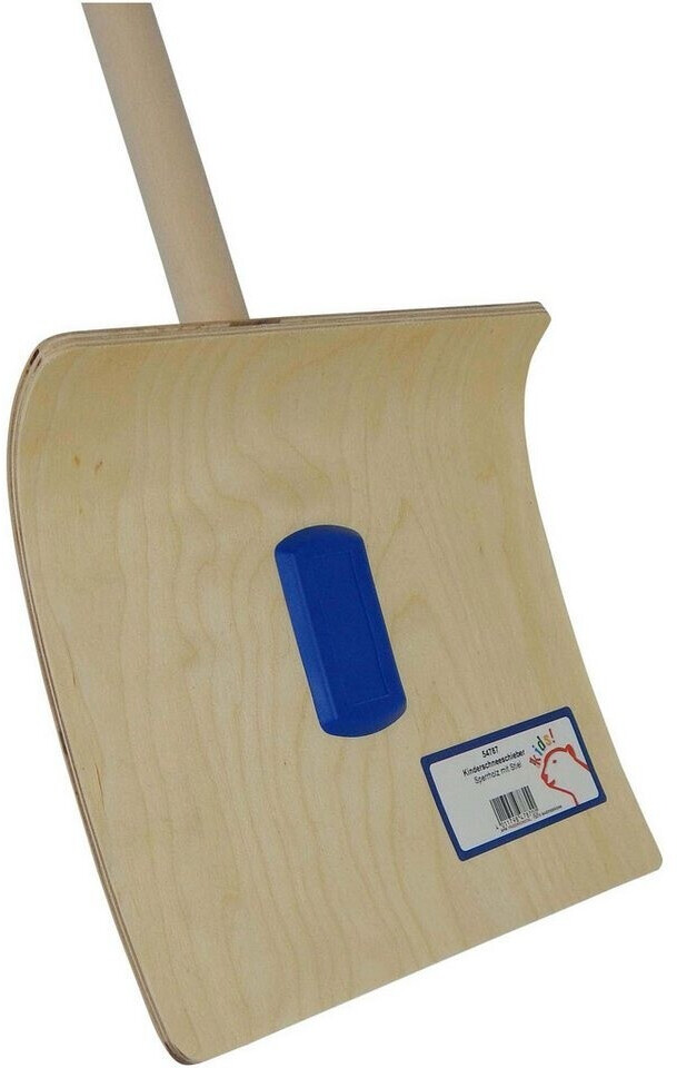 SHW SHW Kinderschneeschieber Sperrholz mit Stiel - side view