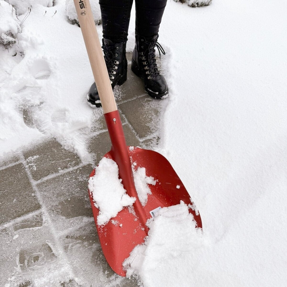 SHW SHW Alu-Lady Schneeschieber rot eloxiert - view 7