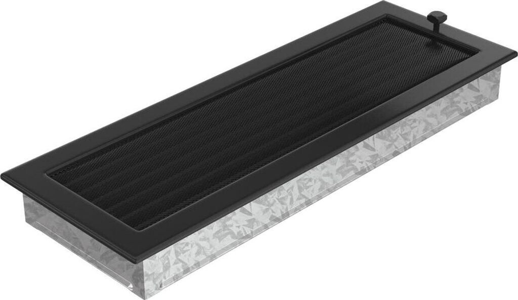 Kratki Lüftungsgitter 17x49 schwarz Jalousie