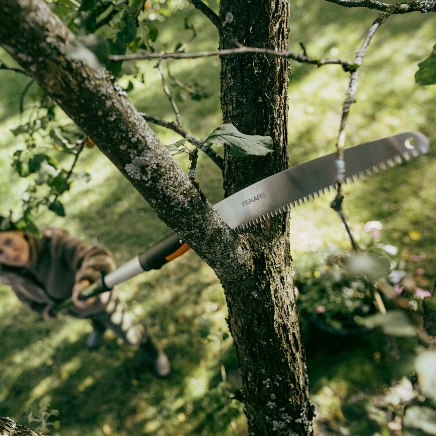 Fiskars Fiskars Adapter Pruning Saw OneClick L.603 mm Cutting Capacity 200 mm - detail view