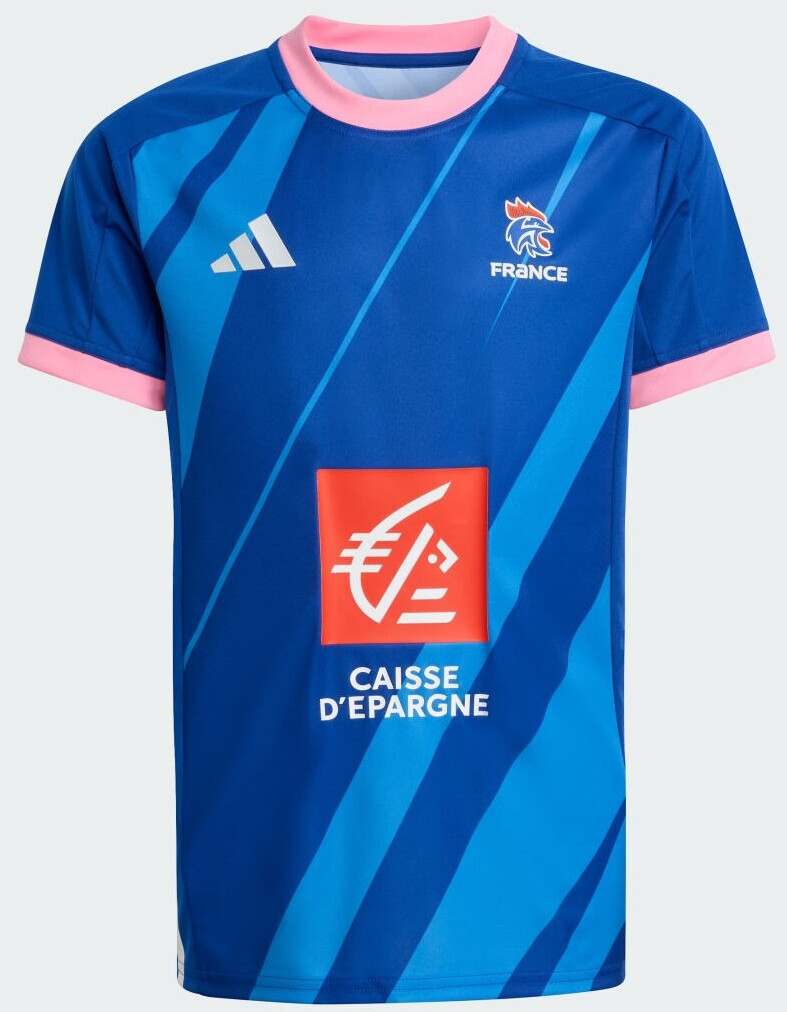 Maillot Handball France – Drapeau Bleu Blanc Rouge – T-Shirt Léger – Coupe Classique – FFHB – Homme Femme