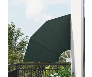 vidaXL Balkon Sichtschutz Dunkelgrün 115 x 115 cm Polyester 42000910