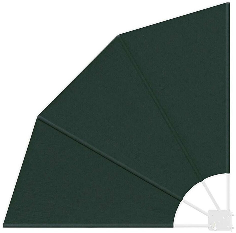 vidaXL Balkon Sichtschutz Dunkelgrün 115 x 115 cm Polyester 42000910