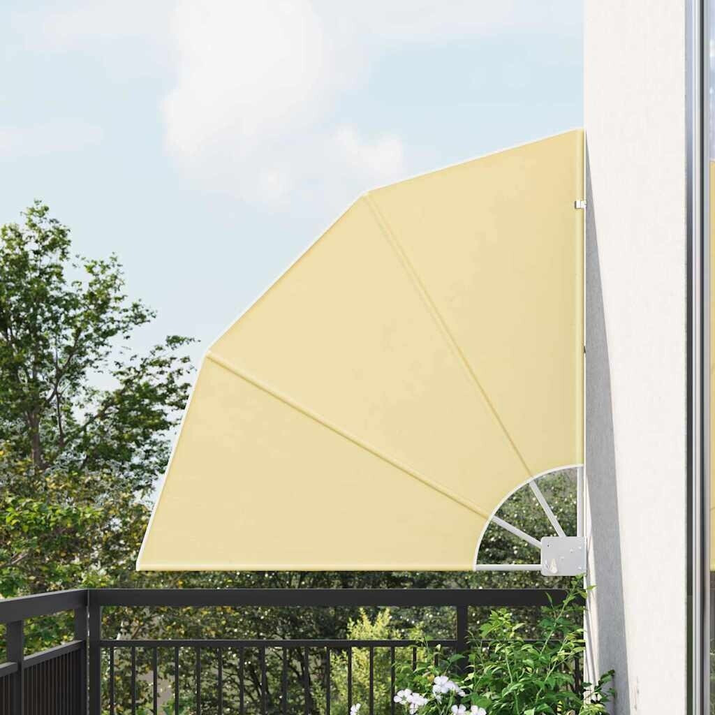 vidaXL Balkon Sichtschutz Sand 115 x 115 cm Polyester 42000911