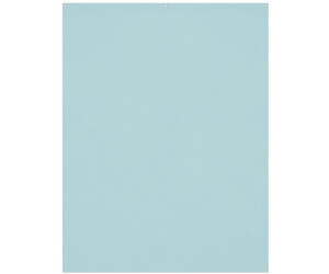 Westcott X Drop Wrinkle Resistant Backdrop Pastel Blue (1.5 x 2.1 m) (150 cm 210 cm) Blau