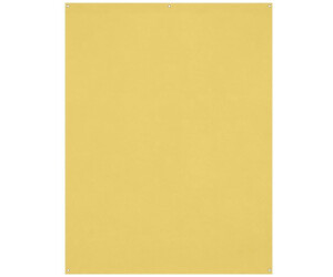 Westcott X Drop Wrinkle Resistant Backdrop Canary Yellow (1.5 x 2.1 m) (150 cm 210 cm) Gelb