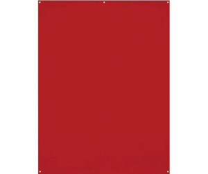 Westcott X Drop Wrinkle Resistant Backdrop Scarlet Red (1.5 x 2.1 m) (150 cm 210 cm) Rot