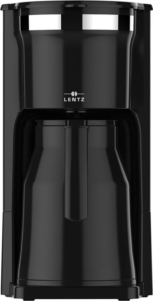 Lentz Kaffeemaschine mit Isolierkanne 1 Liter schwarz 74323