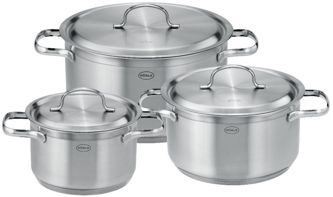 Rösle PUREELEMENTS Topfset 3-tlg. Edelstahl 18 10 ab 139,00 € (Oktober 2026)