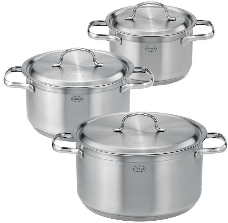 Rösle PUREELEMENTS Topfset 3-tlg. Edelstahl 18 10 ab 111,20 € (Oktober 2026)