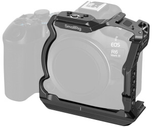 SmallRig 5953 HawkLock Quick Release Half Cage for Canon EOS R6 Mark III / R6 Mark II / R5 Mark II (Cage) Video Zubehör Schwarz