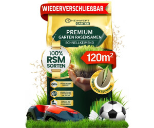 Heimwert Premium Garten Rasensamen 3kg