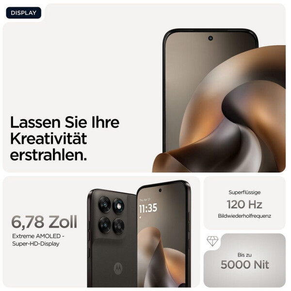 Motorola Moto G77 256GB Pantone Black Olive, Bild 18