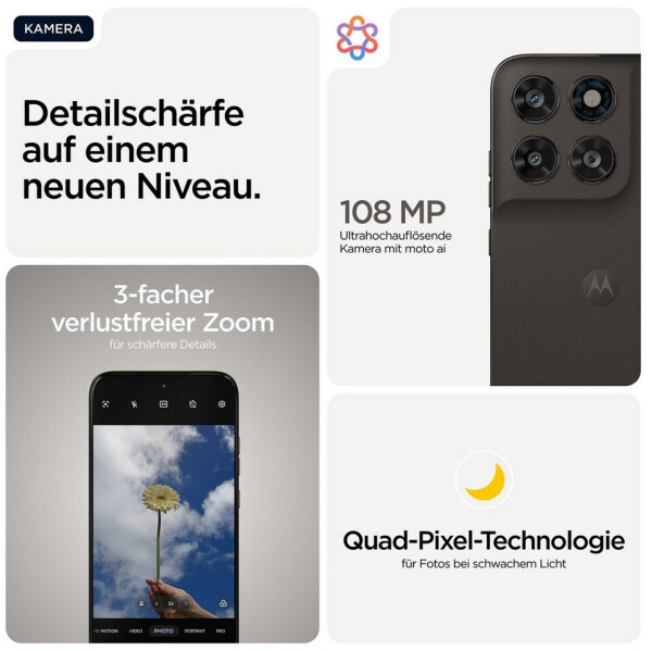 Motorola Moto G77 256GB Pantone Black Olive, Bild 19
