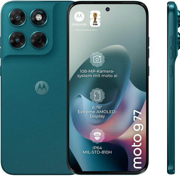 Motorola Moto G77 256GB Pantone Shaded Spruce, Bild 10