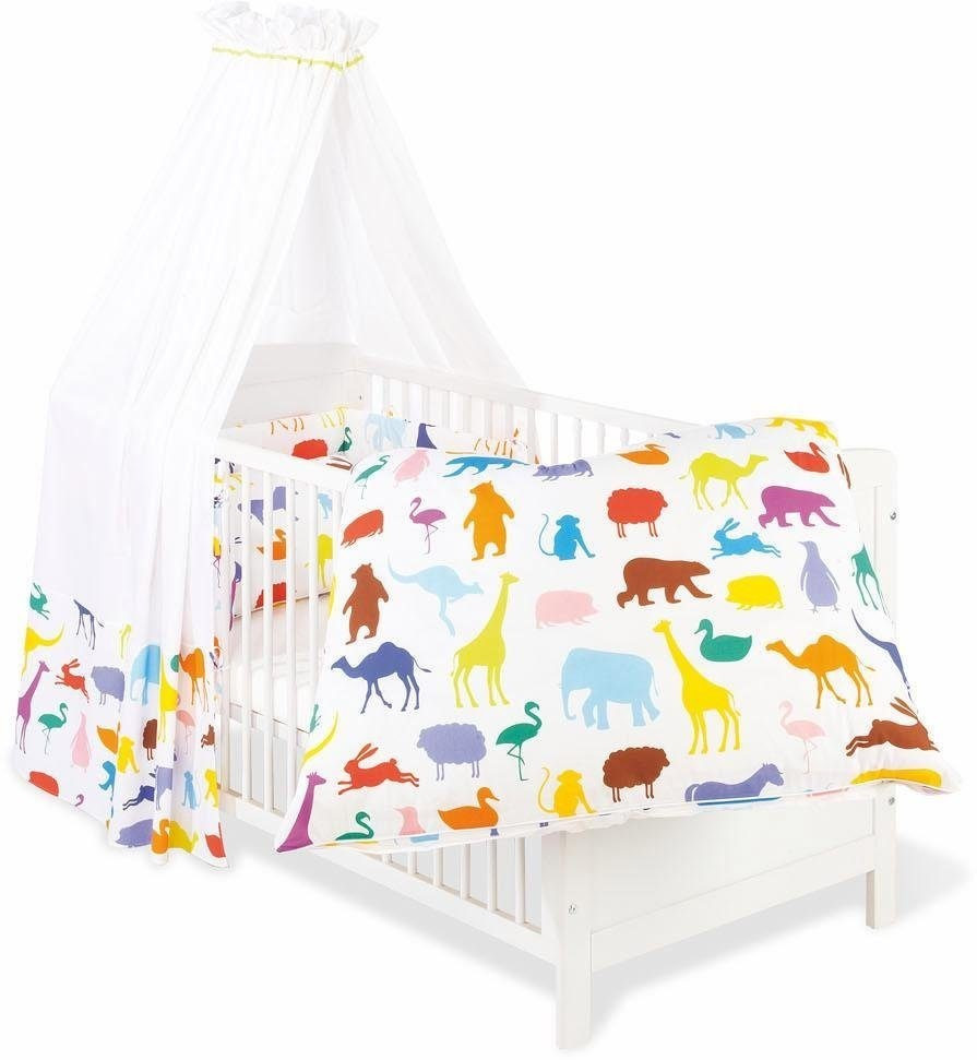 Pinolino Parure de lit Happy Zoo