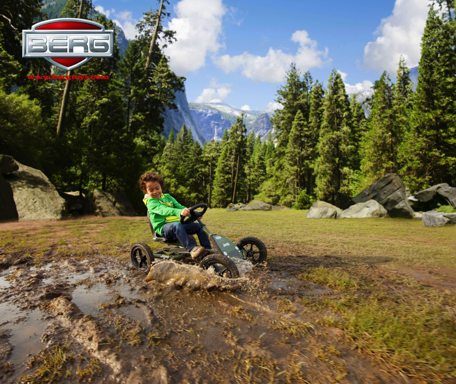 Веломобиль berg jeep junior Веломобиль berg jeep junior