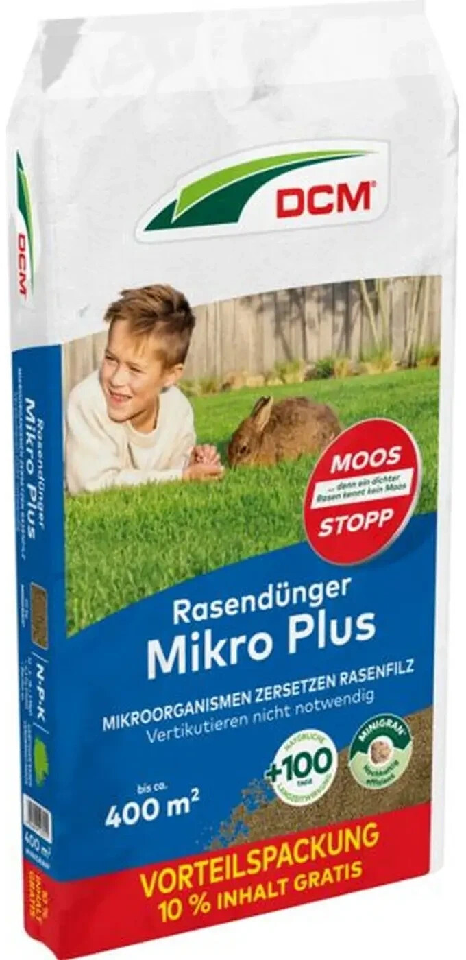 CUXIN DCM Rasendnger Mikro Plus 20 kg (20021894) ab 59.95  | Vergleiche 2  Angebote auf idealo.de