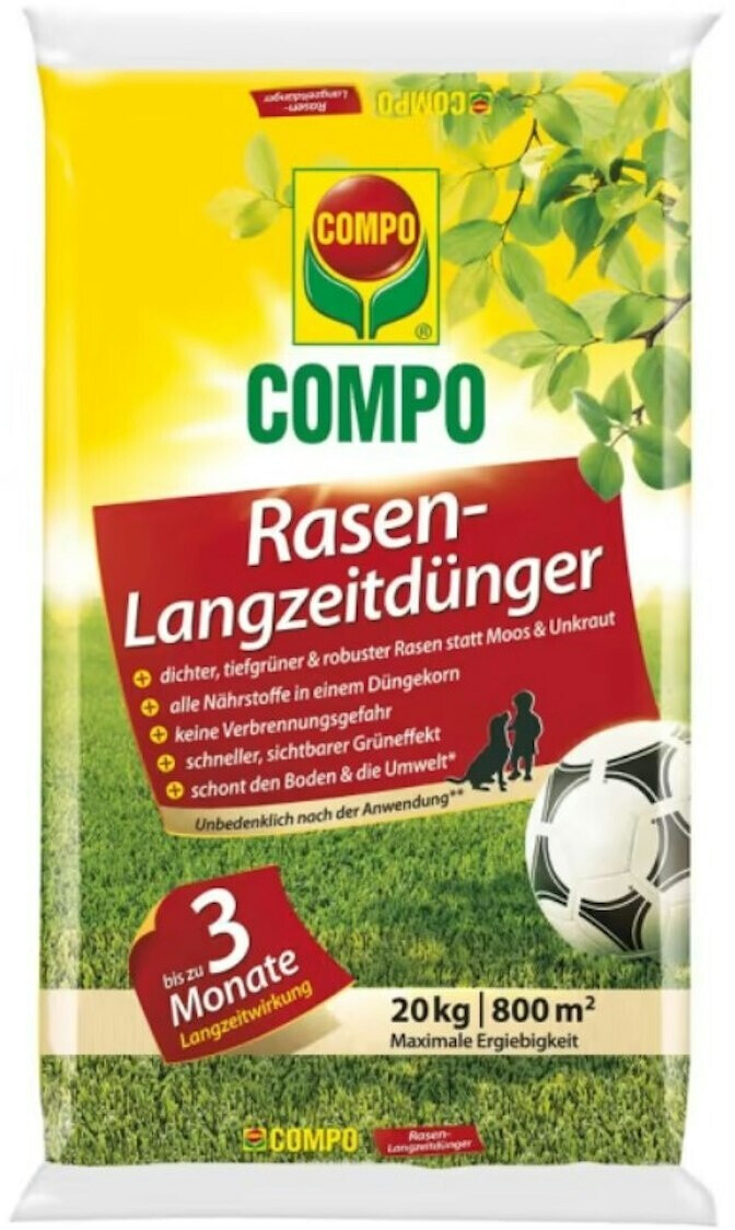 COMPO Rasen-Langzeitdnger 20 kg (26632) ab 41.99  | Vergleiche 8 Angebote  auf idealo.de