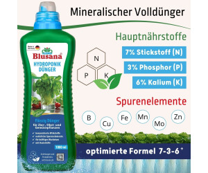 Blusana Hydroponik Flssigdnger 1l ab 12.95  | Vergleiche 3 Angebote auf  idealo.de