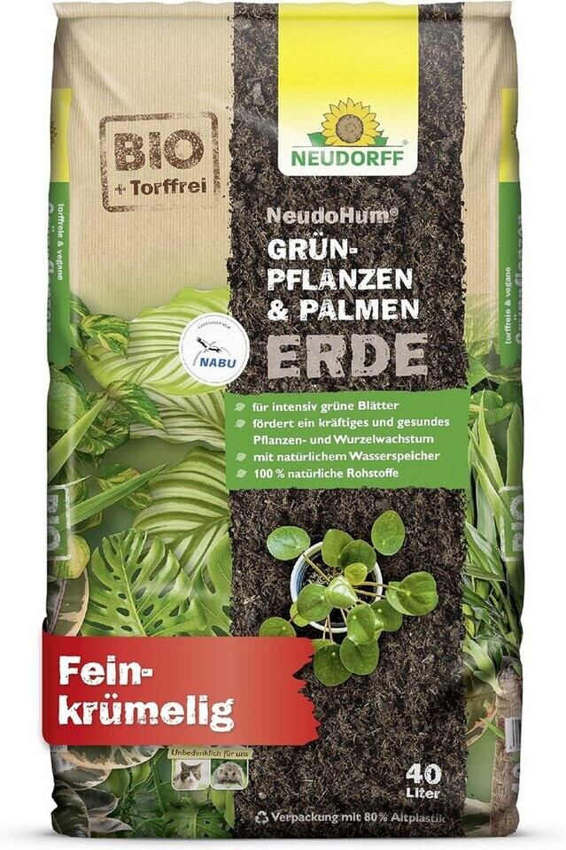 Neudorff Neudorff NeudoHum Green Plants & Palm Soil 40 L - Product image 1 of 8
