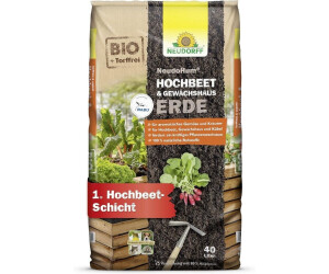Neudorff NeudoHum Hochbeet- und Gewächshauserde torffrei 40 Liter
