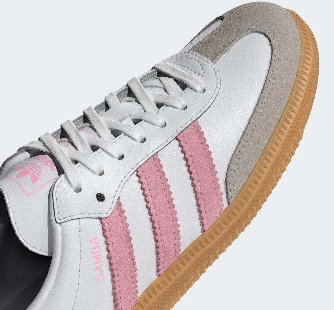 adidas gazelle silver green womens Adidas SAMBA OG J TD ROSE/ORCHID/WHT – DTLR