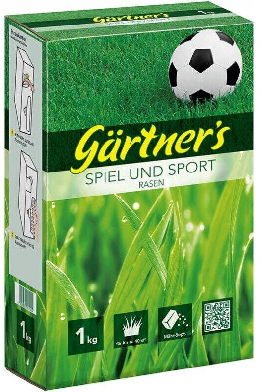 Gärtner's Spiel und Sport Rasensamen 1kg