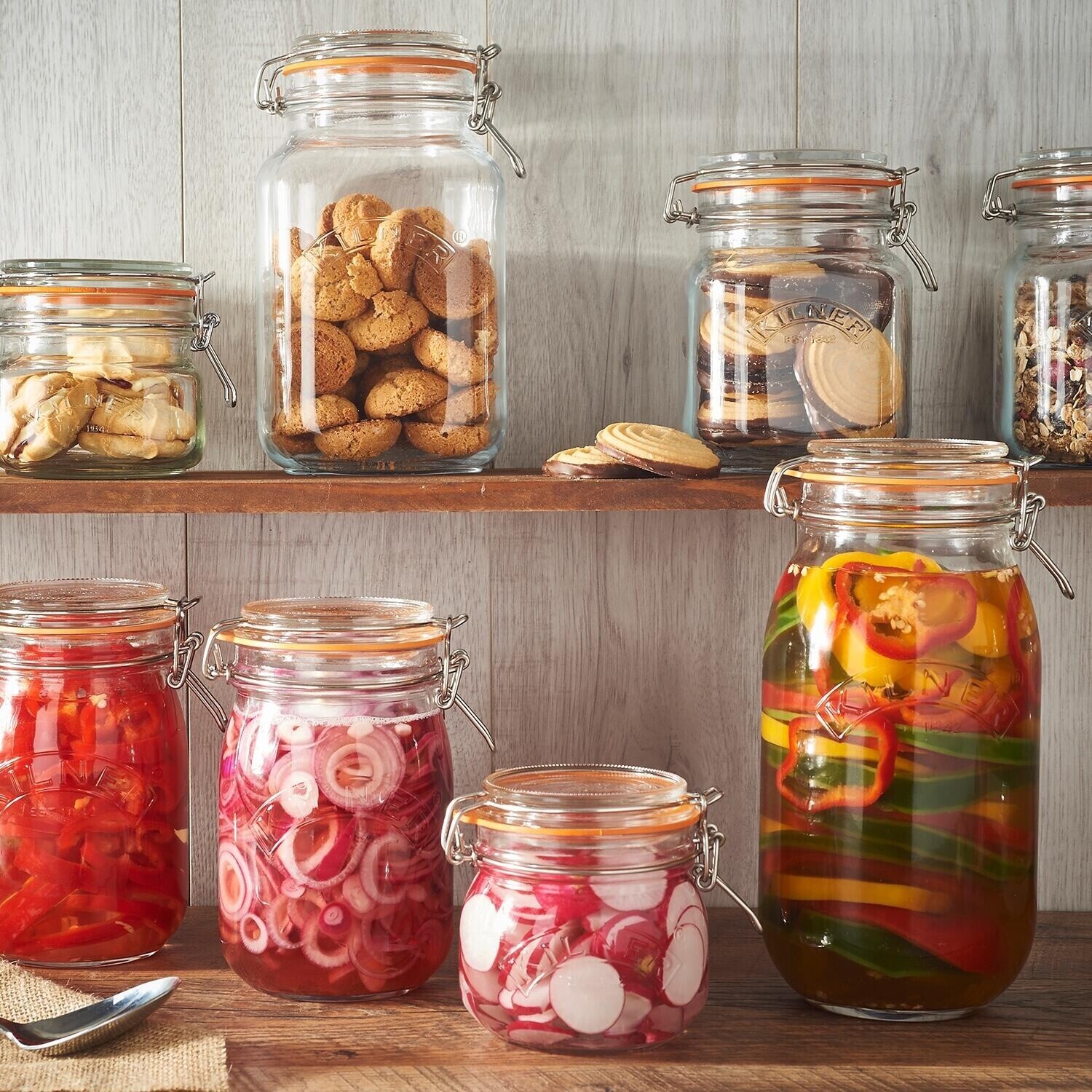 Kilner Clip Top Einmachglas, quadratisch (0,25 Liter / 90 mm) ab 7,19 € (Oktober 2026)