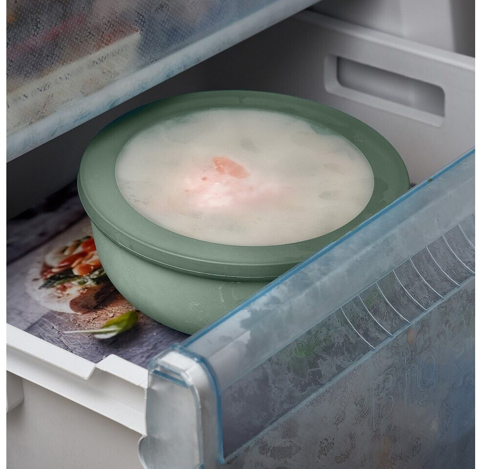 Mepal Ellipse - Pratico contenitore a bicchiere per cereali e yogurt, adatto per congelatore, microonde e lavastoviglie, adatto come porta pranzo e porta snack, colore Vivid mauve (malva intenso