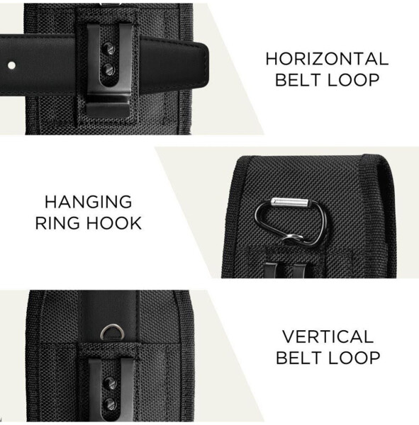 Tech-Protect Universelle Tasche SM85 Universal Phone Pouch 5 8 - 6 8 Schwarz, Bild 3