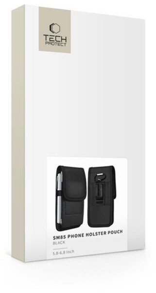 Tech-Protect Universelle Tasche SM85 Universal Phone Pouch 5 8 - 6 8 Schwarz, Bild 5