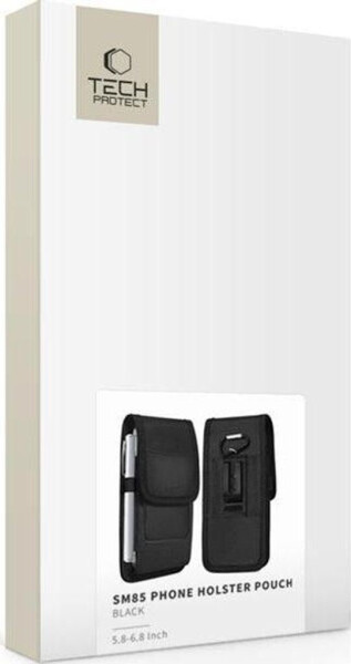 Tech-Protect Universelle Tasche SM85 Universal Phone Pouch 5 8 - 6 8 Schwarz, Bild 6