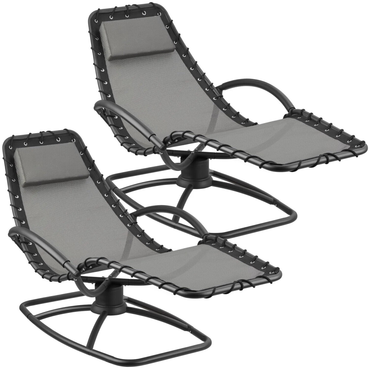 TecTake Gartenliege Toulon 2er Set ab € 197,79 | Preisvergleich bei ...