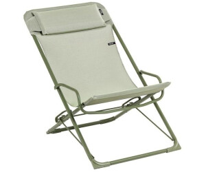 Lafuma Folding swing lounger Transaswing Batyline moss