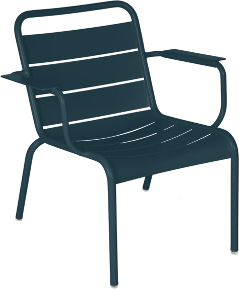 Fermob Luxembourg Lounge-Sessel acapulcoblau