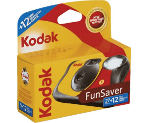 Appareil Photo Jetable Kodak FunSaver 27 Photos Avec Flash ISO 800 - Simple, Fun, Nostalgie