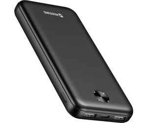 Swissten Powerbank 2x USB-A (10 000 mAh) noir