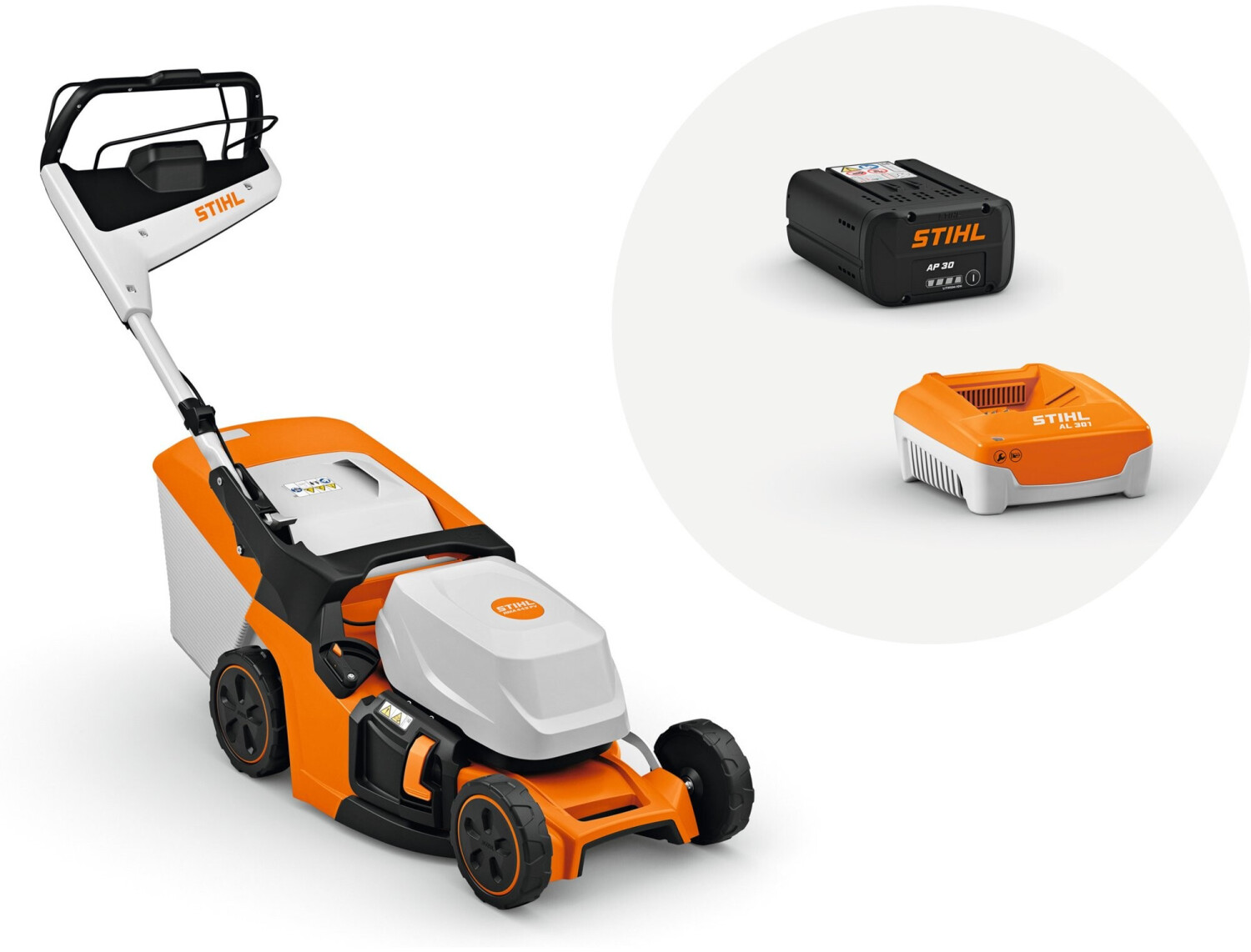 Stihl RMA 443 PV Set (1x Akku AP30 + Ladegerät AL301)