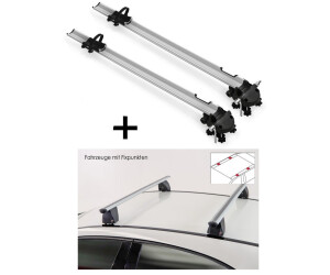 VDP 2x Bike Pro + Dachträger Delta für Mercedes E W213 4 Türer ab 2016 (VDP_2MEN193547_ADLFIX204_MERCE_22)