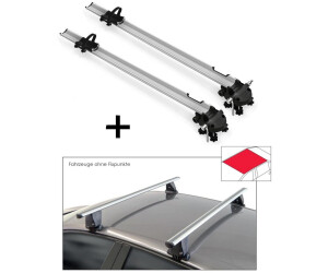 VDP 2x Bike Pro + Dachträger Delta für Alfa Romeo 159 Sportwagon 5 Türer 2006-2013 (VDP_2MEN193547_ADLKIT03G_ALFA_5)