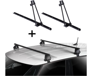 VDP 2x ORION + Dachträger EVO Stahl für Seat Leon 1P 5 Türer 2005-2012 (VDP_2ORION_EVOSTA236_SEAT8)