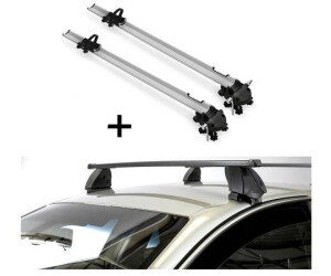 VDP 2x Bike Pro + Dachträger K1 MEDIUM für Mahindra KUV 100 5Türer ab 16 (VDP_2MEN193547_K1M17_MAHI)