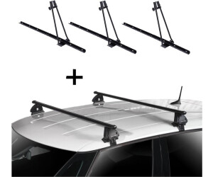 VDP 3x ORION + Dachträger EVO Stahl für Seat Leon 1P 5 Türer 2005-2012 (VDP_3ORION_EVOSTA236_SEAT8)