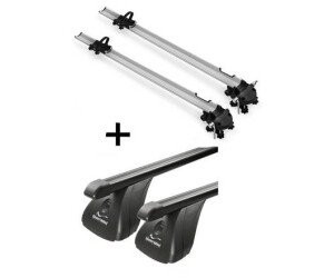 VDP 2x Bike Pro + Dachträger Stahl für Kia Cee'd II 3-5 Türer ab 2012 (VDP_2MEN193547_STA_128_g)