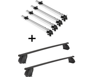 VDP 4x Bike Pro + Dachträger K1 MEDIUM für Mercedes C W204 (4Türer) 07-13 (VDP_4MEN193547_K1MFP02_MERC1)